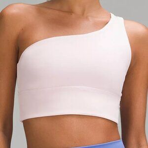 lululemon Align Asymmetrical Bra Size 8 Flush Pink